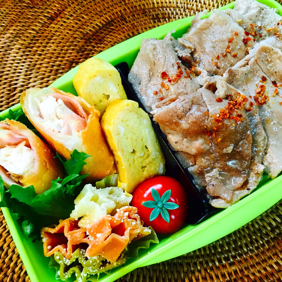 夏バテ防止塩ダレ豚丼弁当⭐︎