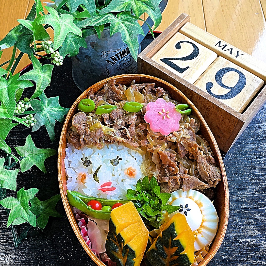 牛丼女子弁当