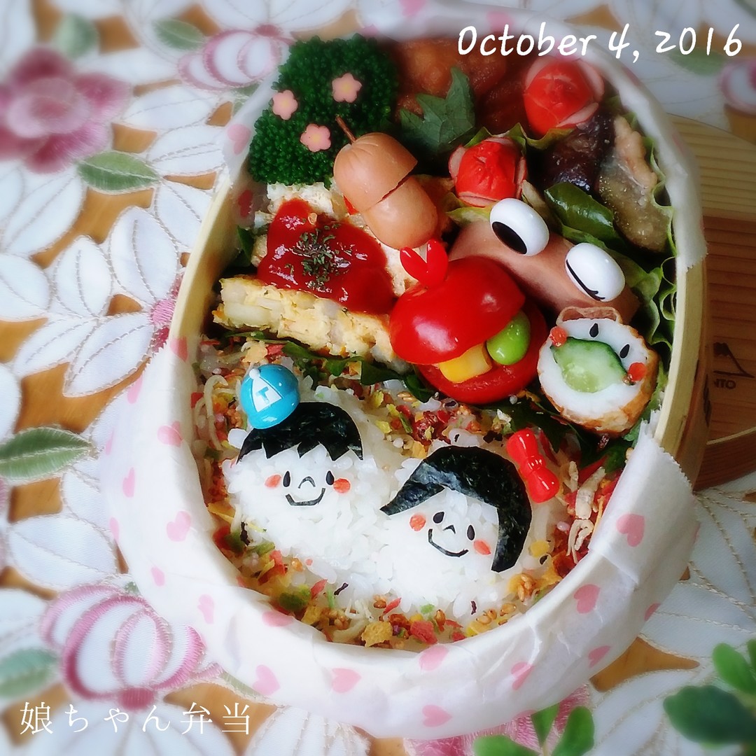 なかよし🍒ちゃん弁当