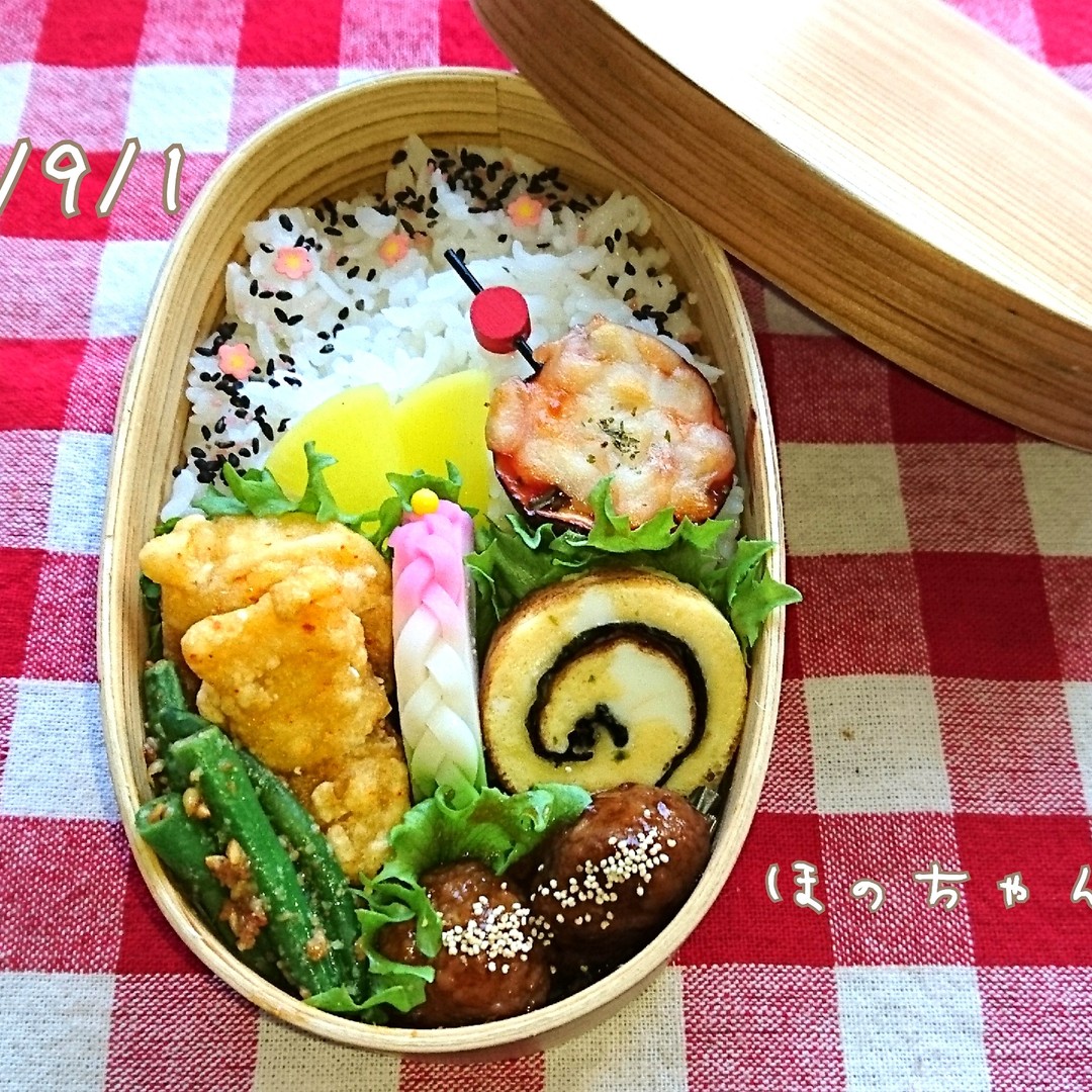 しっとり女子弁当