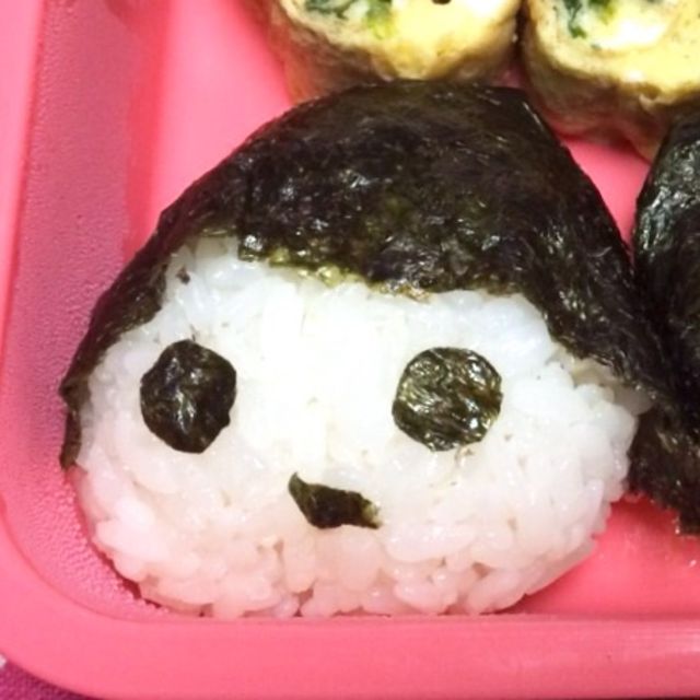 顔おにぎり