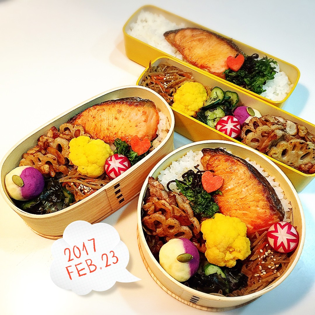 塩鮭どーん弁当