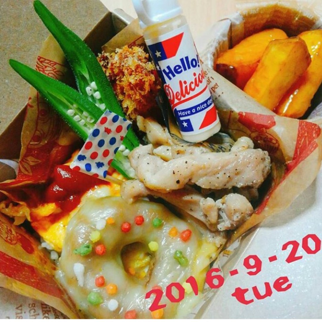 カフェ風お弁当