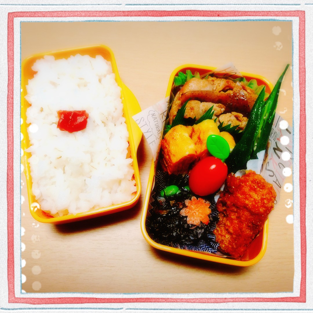 豚肉の甘辛炒め弁当