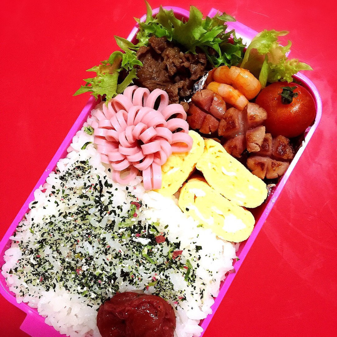 お花満開お弁当
