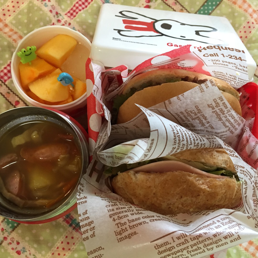 ベーグルサンド弁当