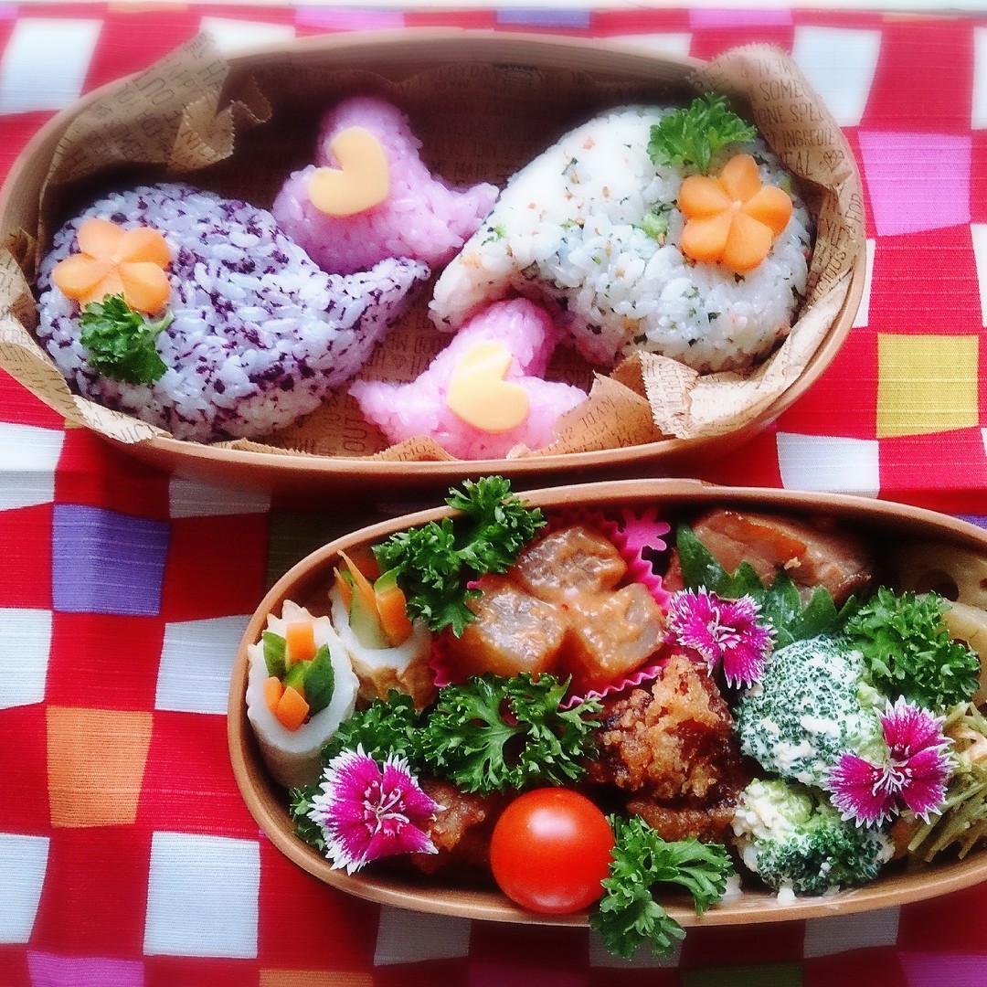 男子に作る見た目女子弁当