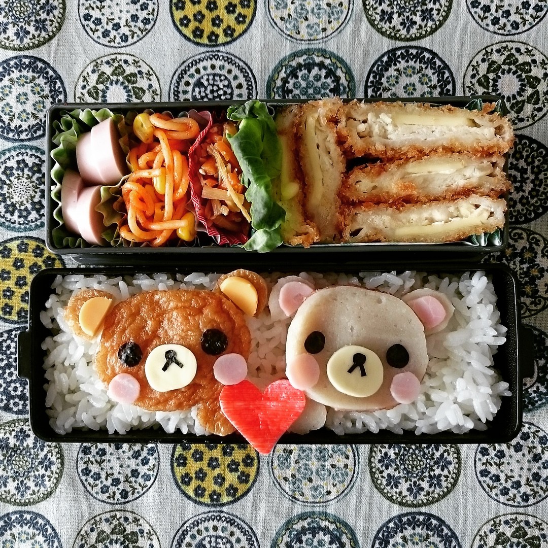 リラックマ&コリラックマ弁当