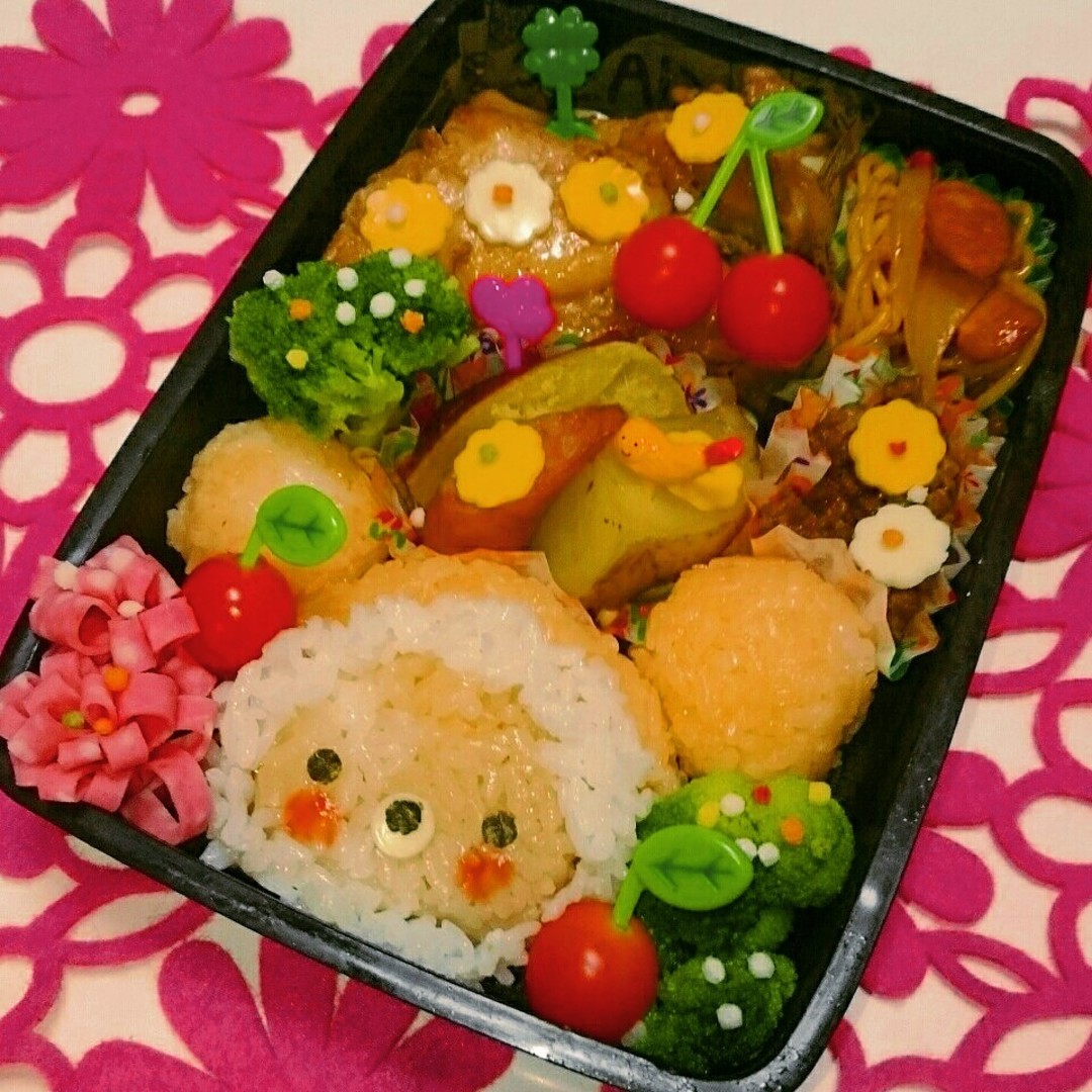 リラックマのモフモフ弁当🍱