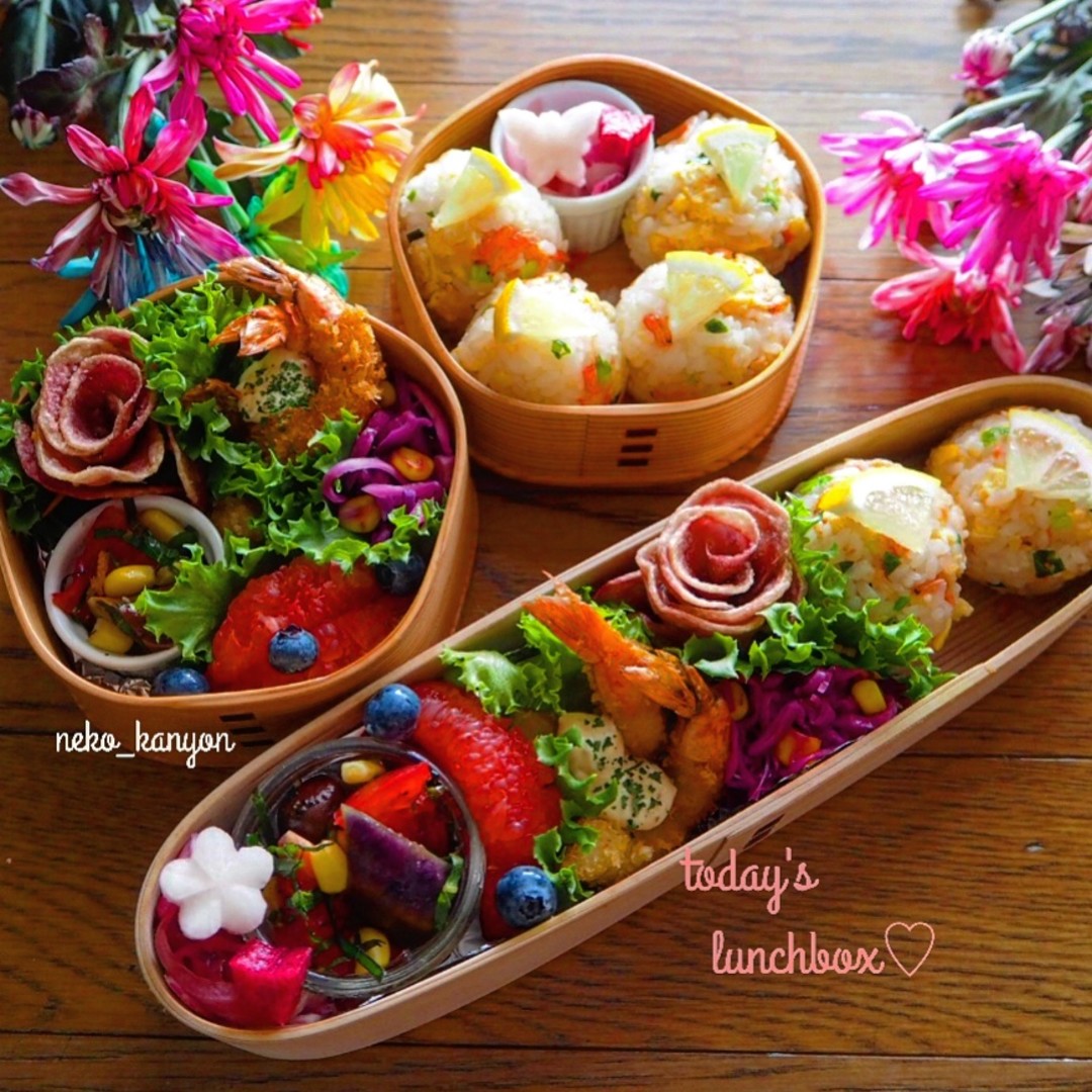 なんだかゴチャゴチャ弁当♪