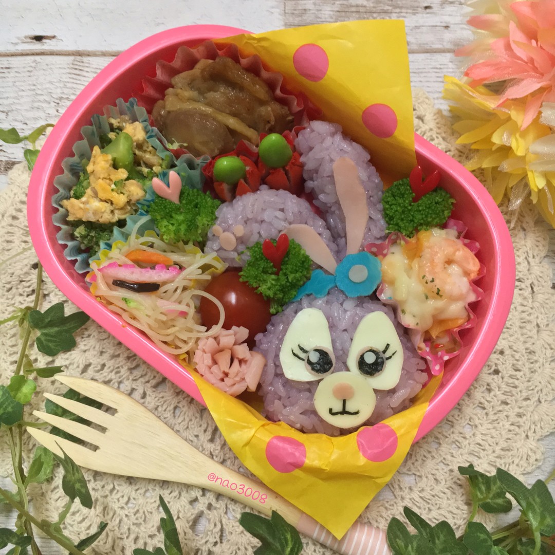 ステラ・ルーちゃん弁当🐰
