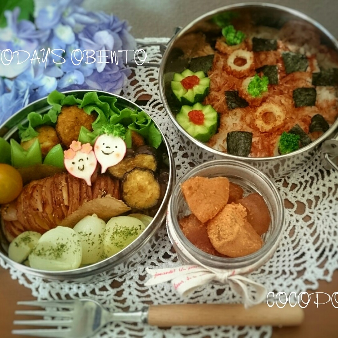 ハッセルバックポテト弁当