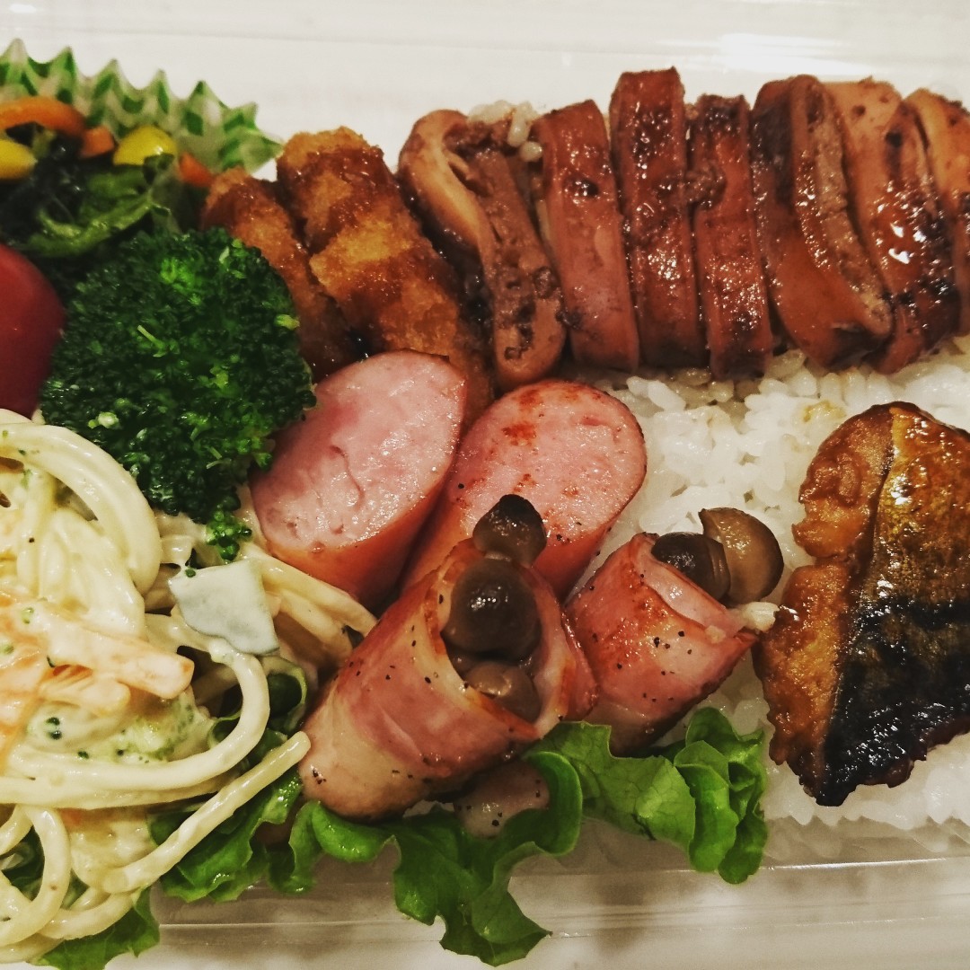 がっつり旦那弁当