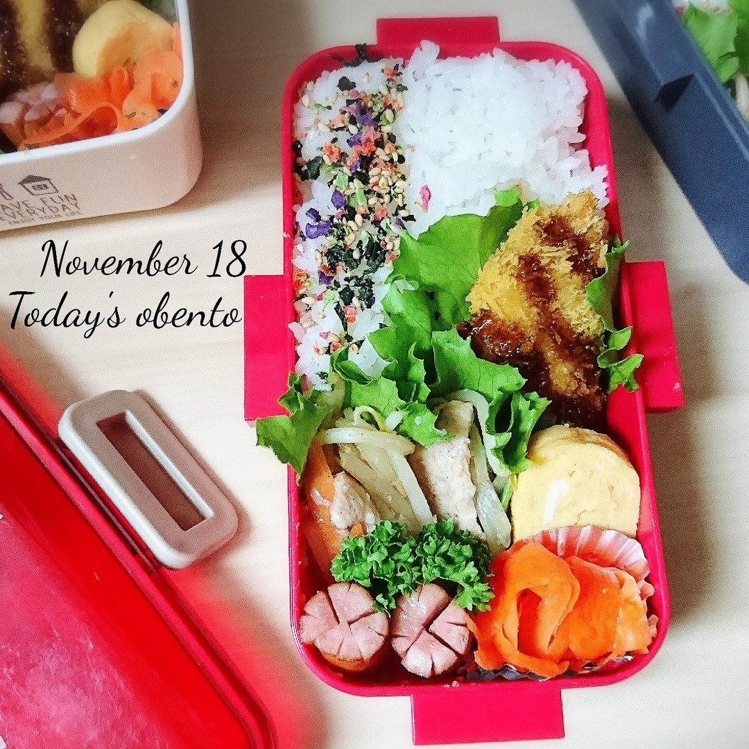 白身魚のカレー風味フライ弁当