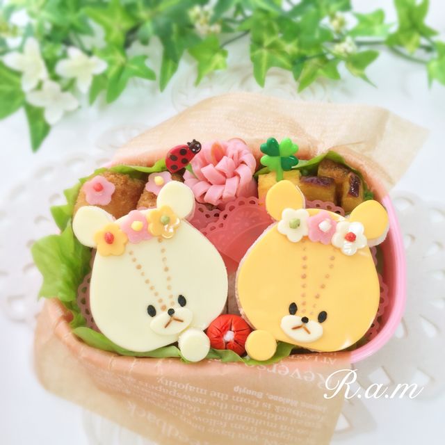 ルルロロちゃん♡サンドイッチ弁当