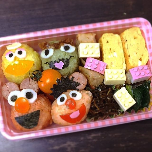 ☆SESAME STREETのお弁当☆