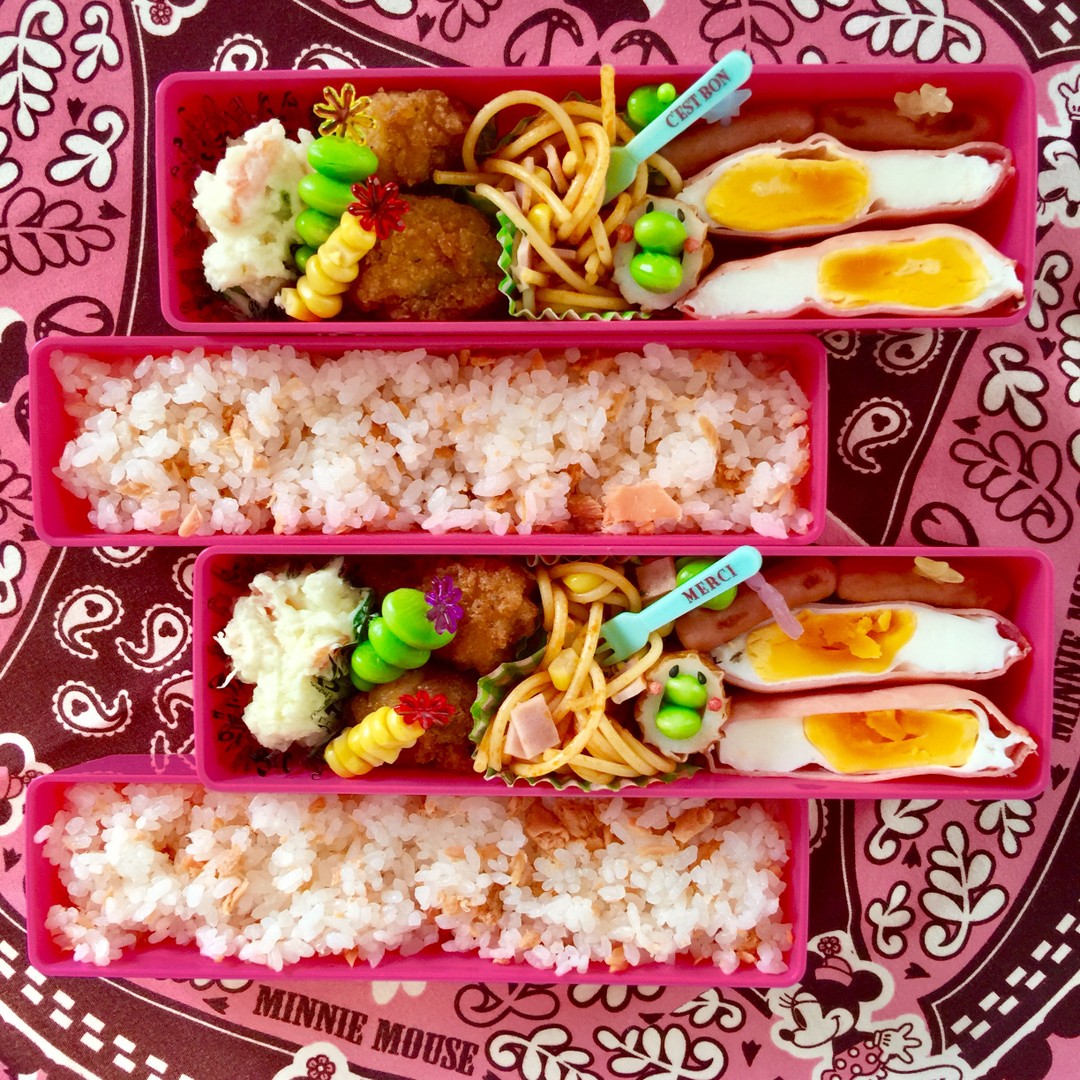 土曜授業弁当持ち弁当(⁎⁍̴̆Ɛ⁍̴̆⁎)