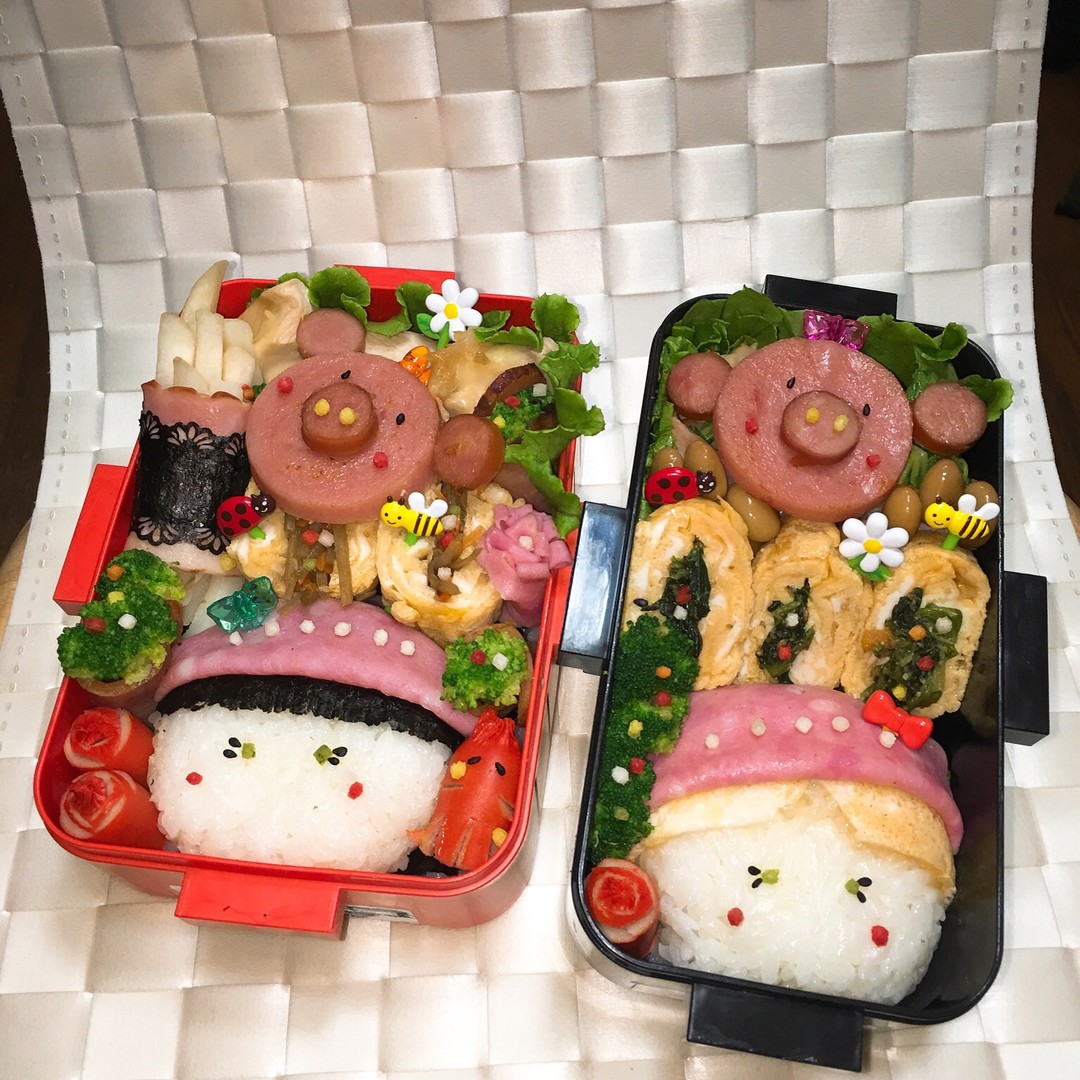 女の子弁当