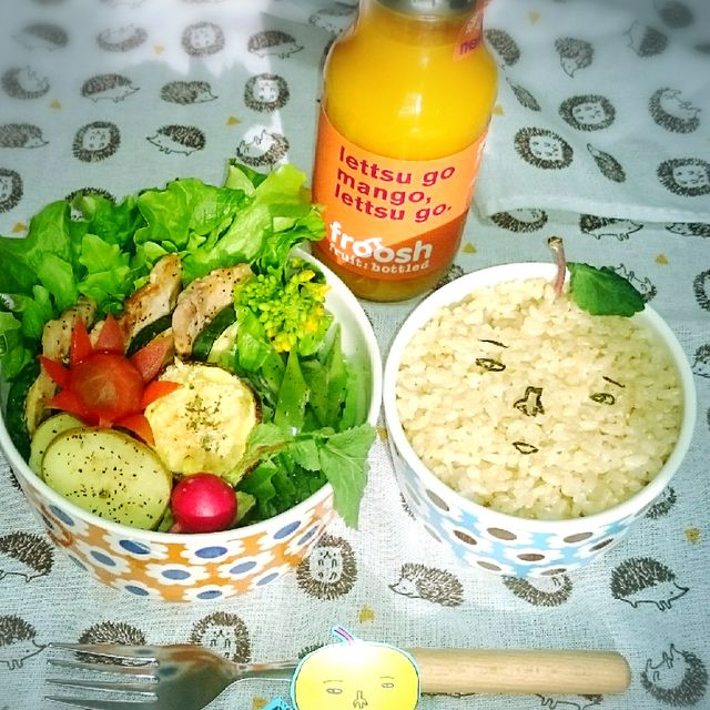 はっさくゼリーキャラ弁
