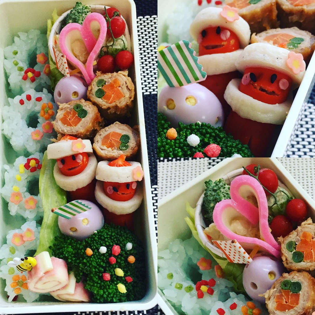 フラワーおにぎり弁当