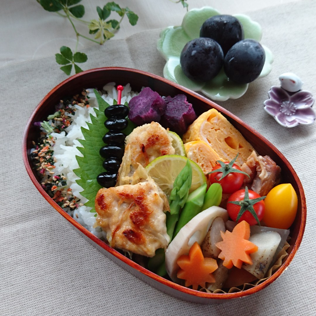 ささみのごぼう焼き弁当☺