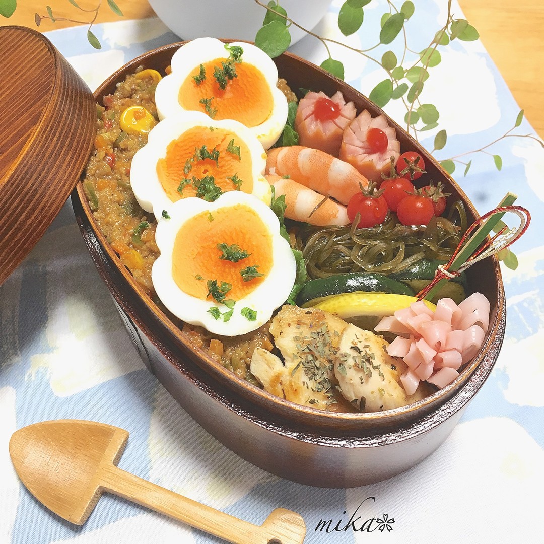 ドライカレー弁当