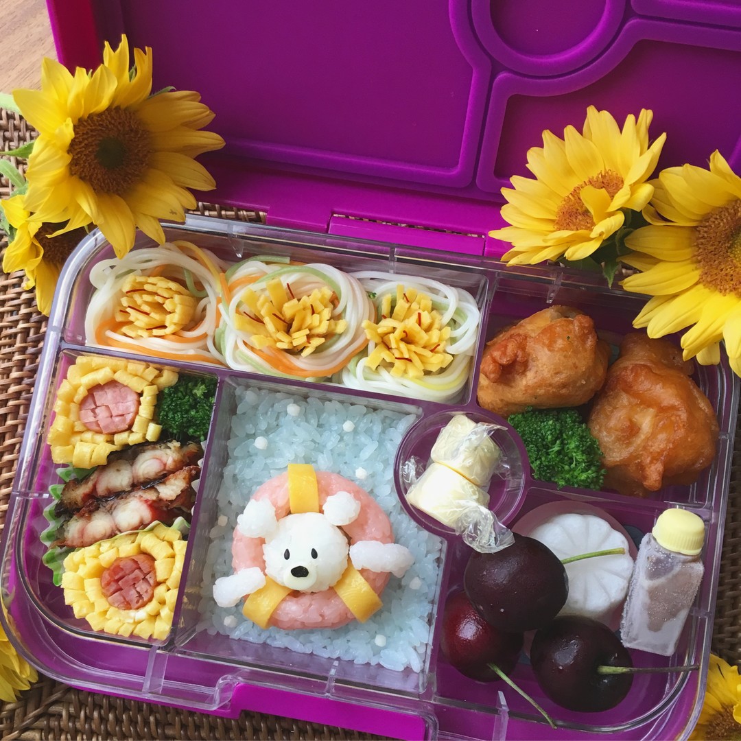 シロクマ夏休み弁当