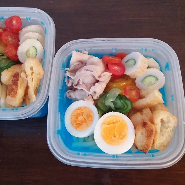 冷やしうどん弁当
