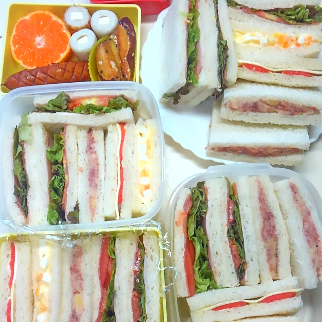 サンドイッチ弁当