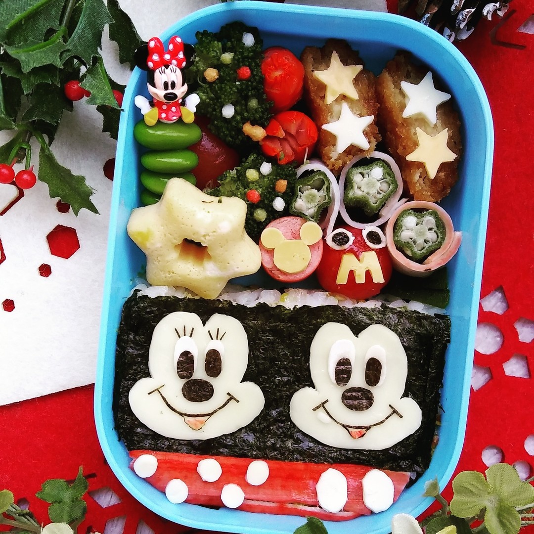 ミキミニ顔弁当