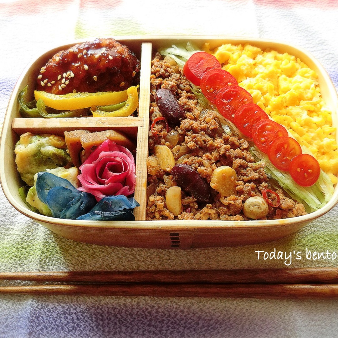 Rose🌹チリビーンズ弁当