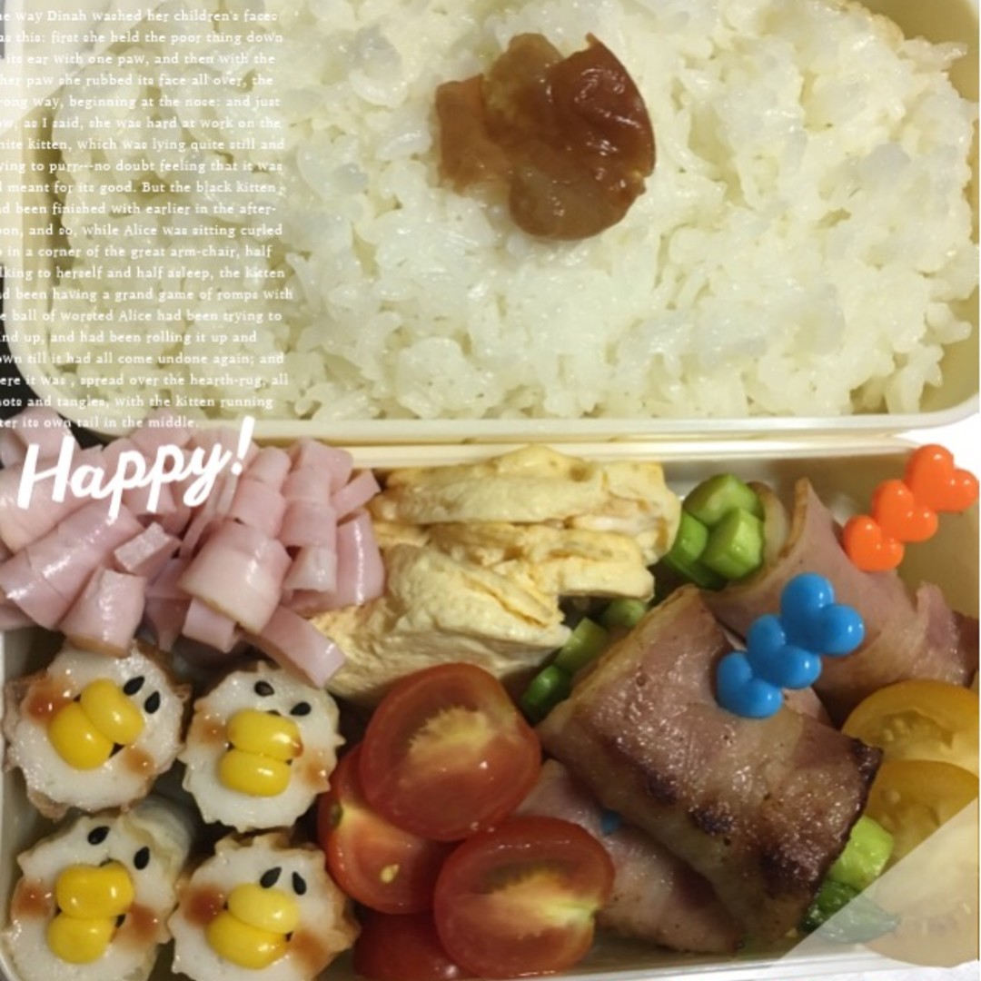 娘さん弁当