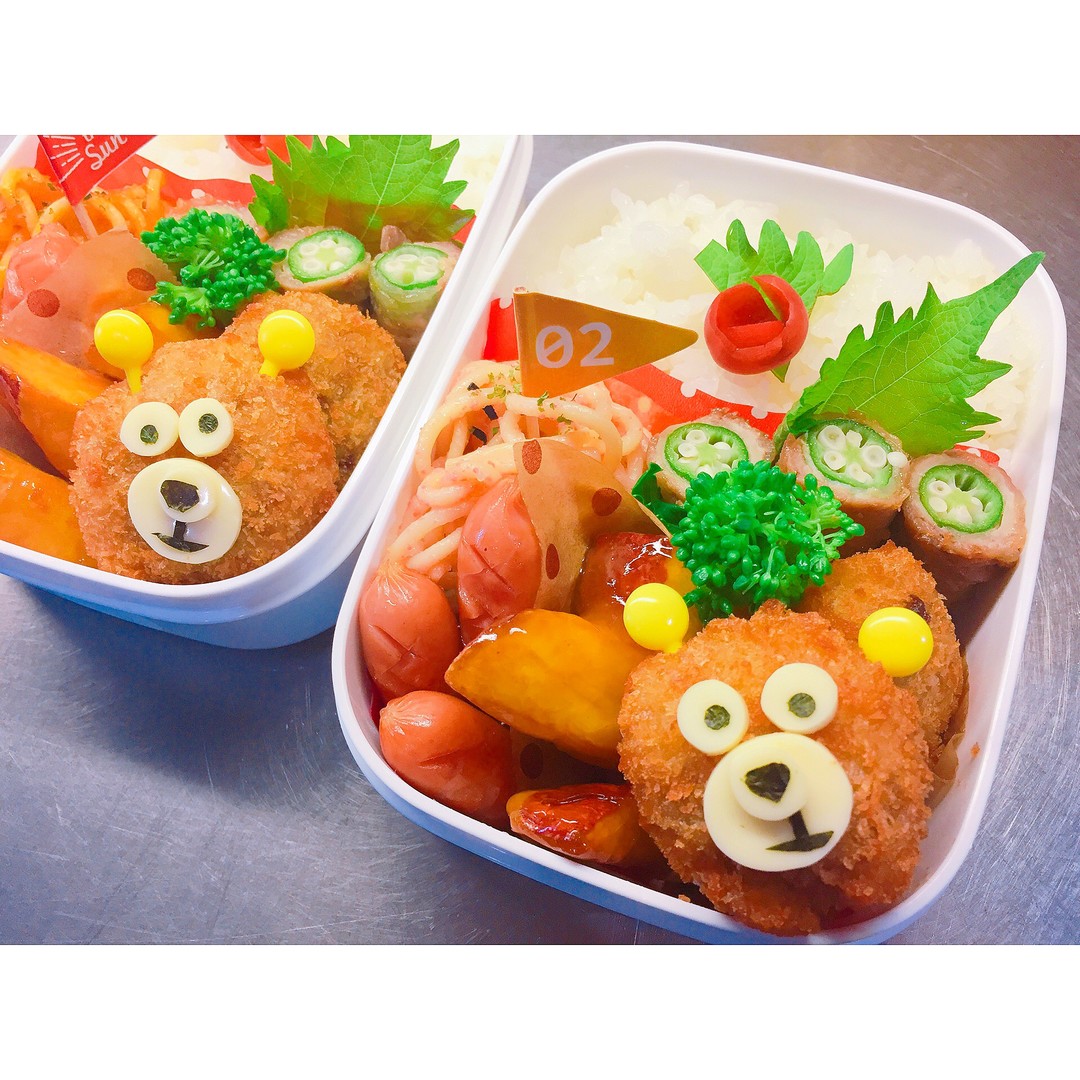 クマさん弁当