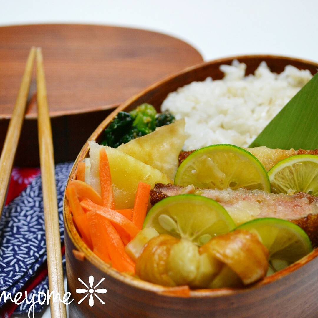 キャベツメンチ弁当