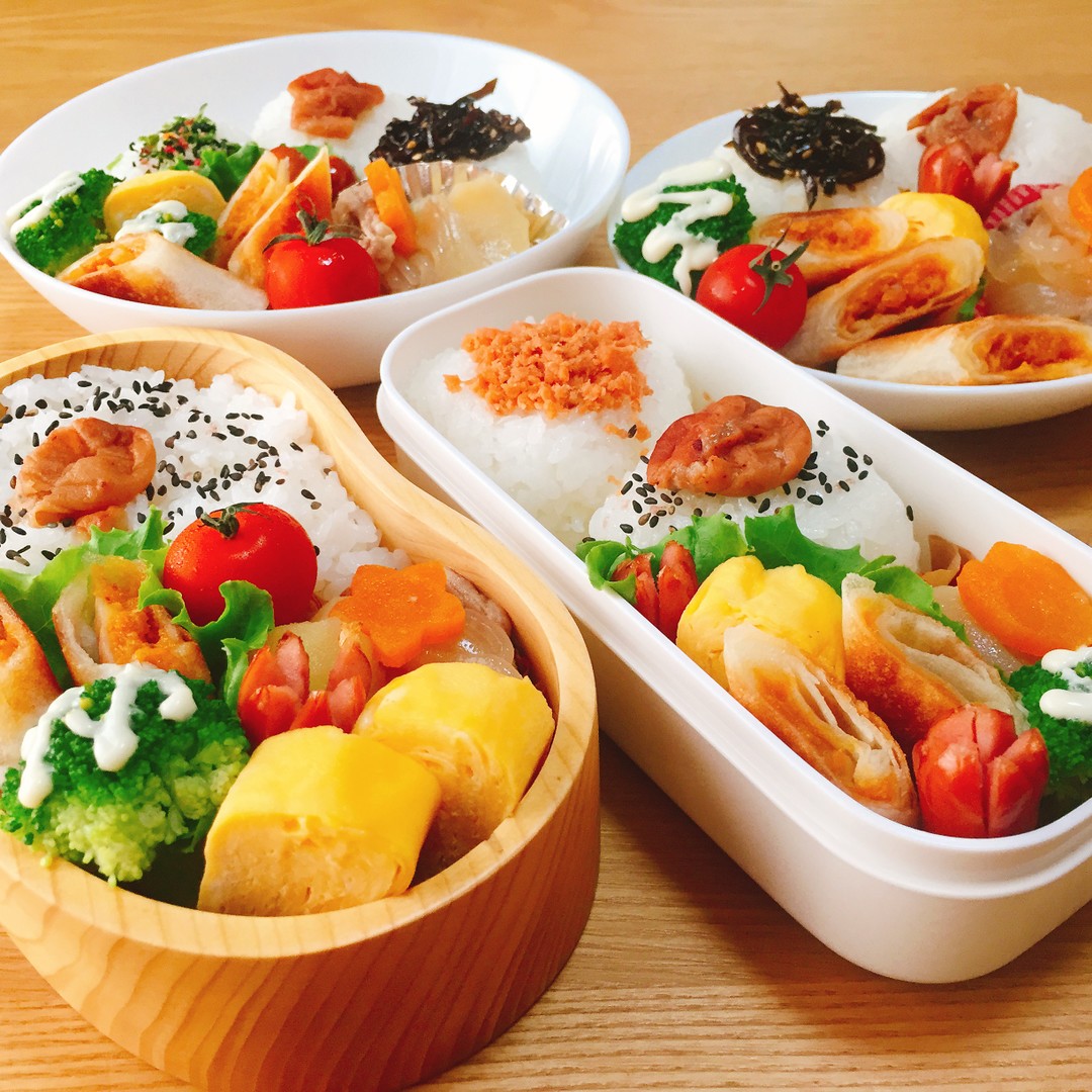 部活弁当＆おうちごはん