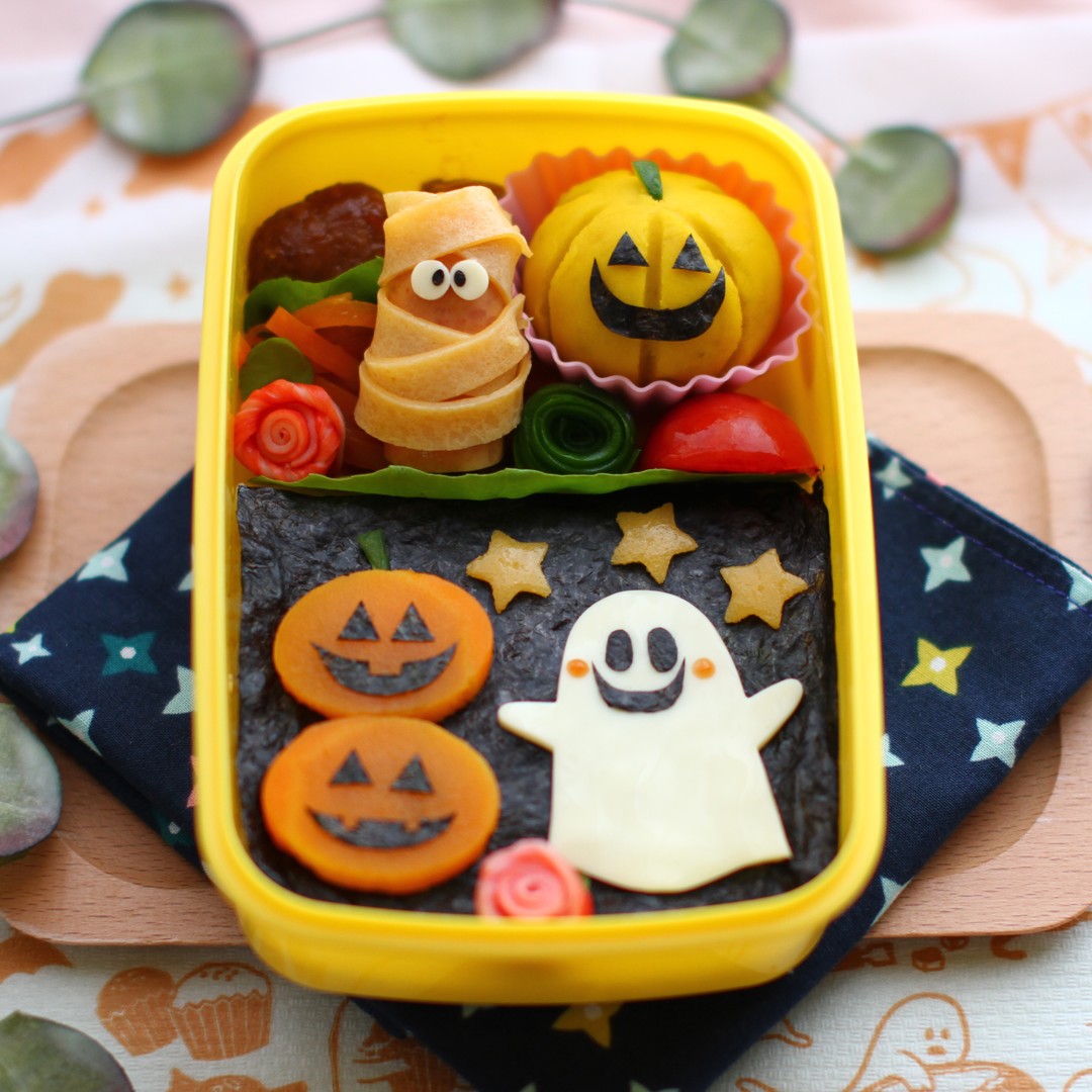 ちょっと早め⁉️ハロウィンお弁当