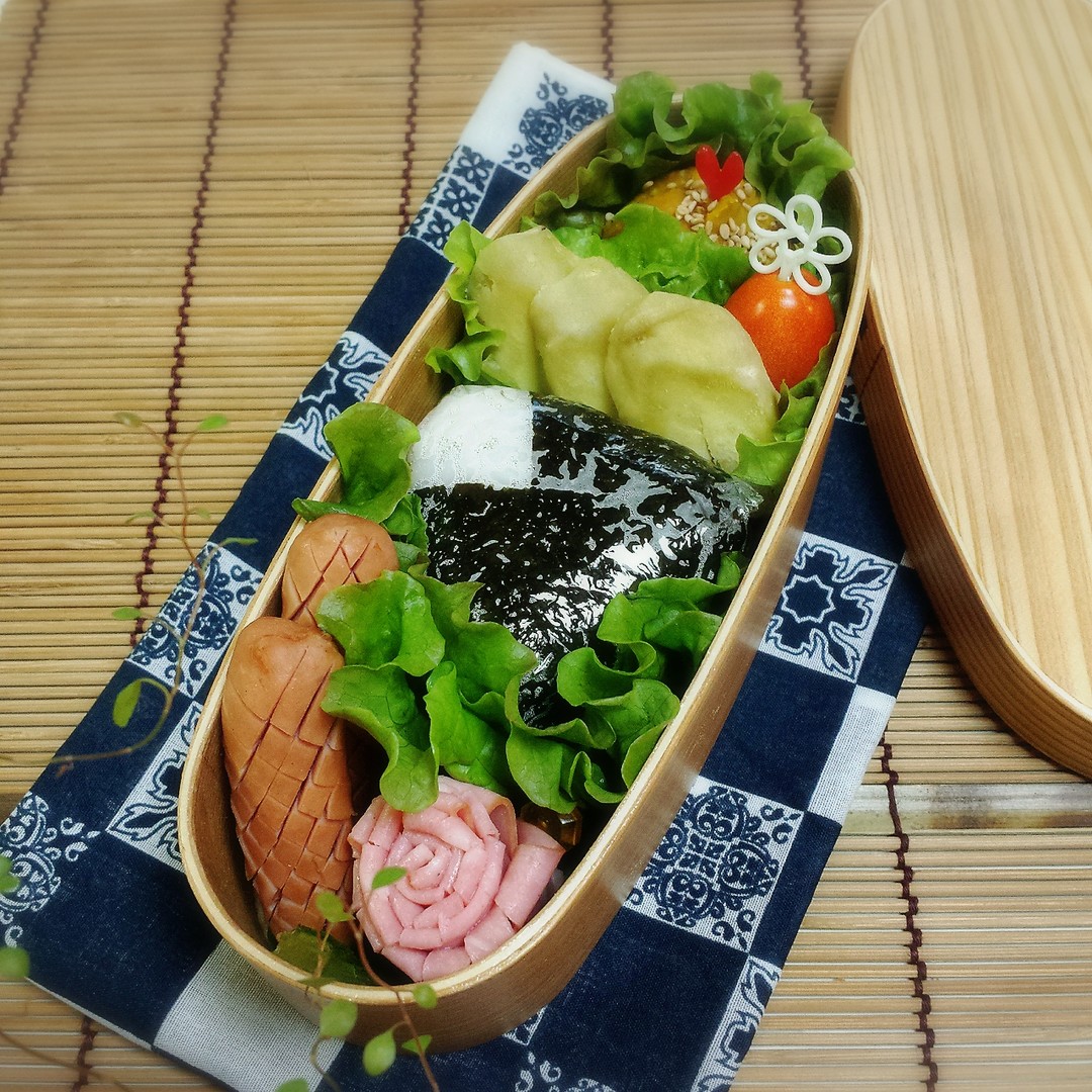 頂き物お野菜に助けられ弁当