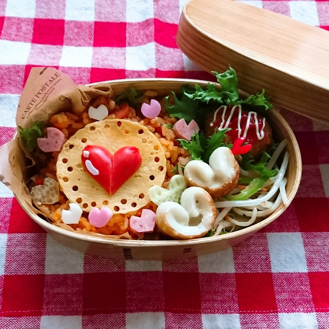 バレンタイン弁当