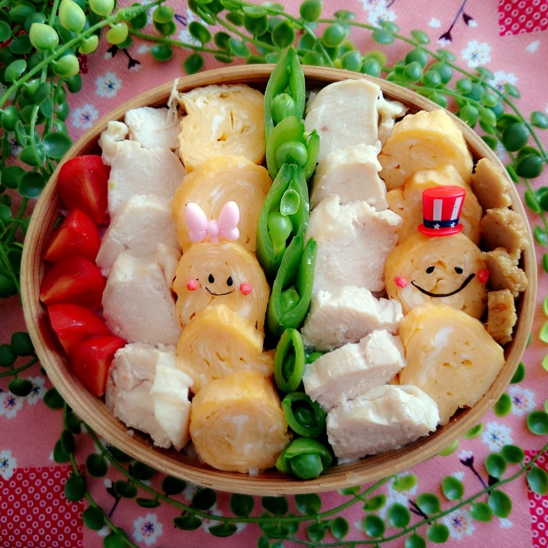 夫の春休み弁当