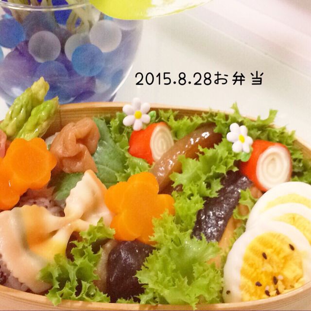 筑前煮と鮭のお弁当