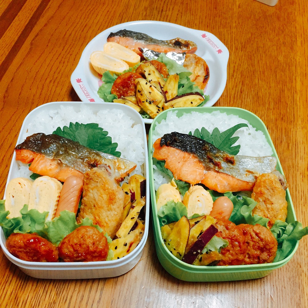 鮭弁当