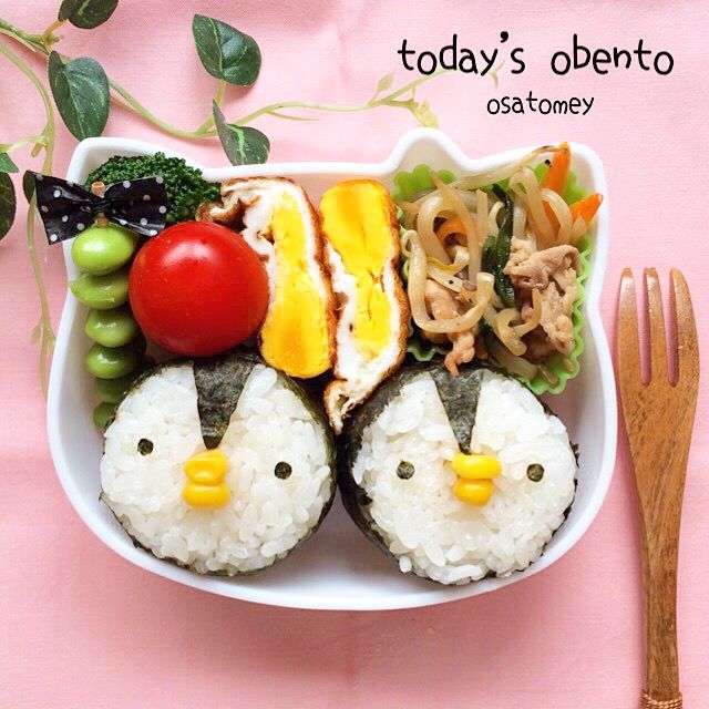 ペンギンのお弁当