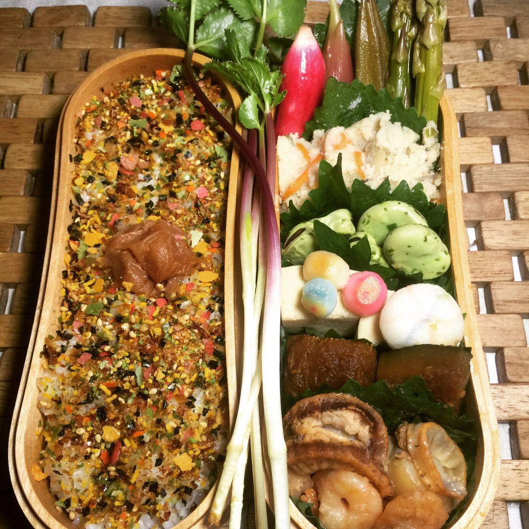 梅干ふりかけ弁当