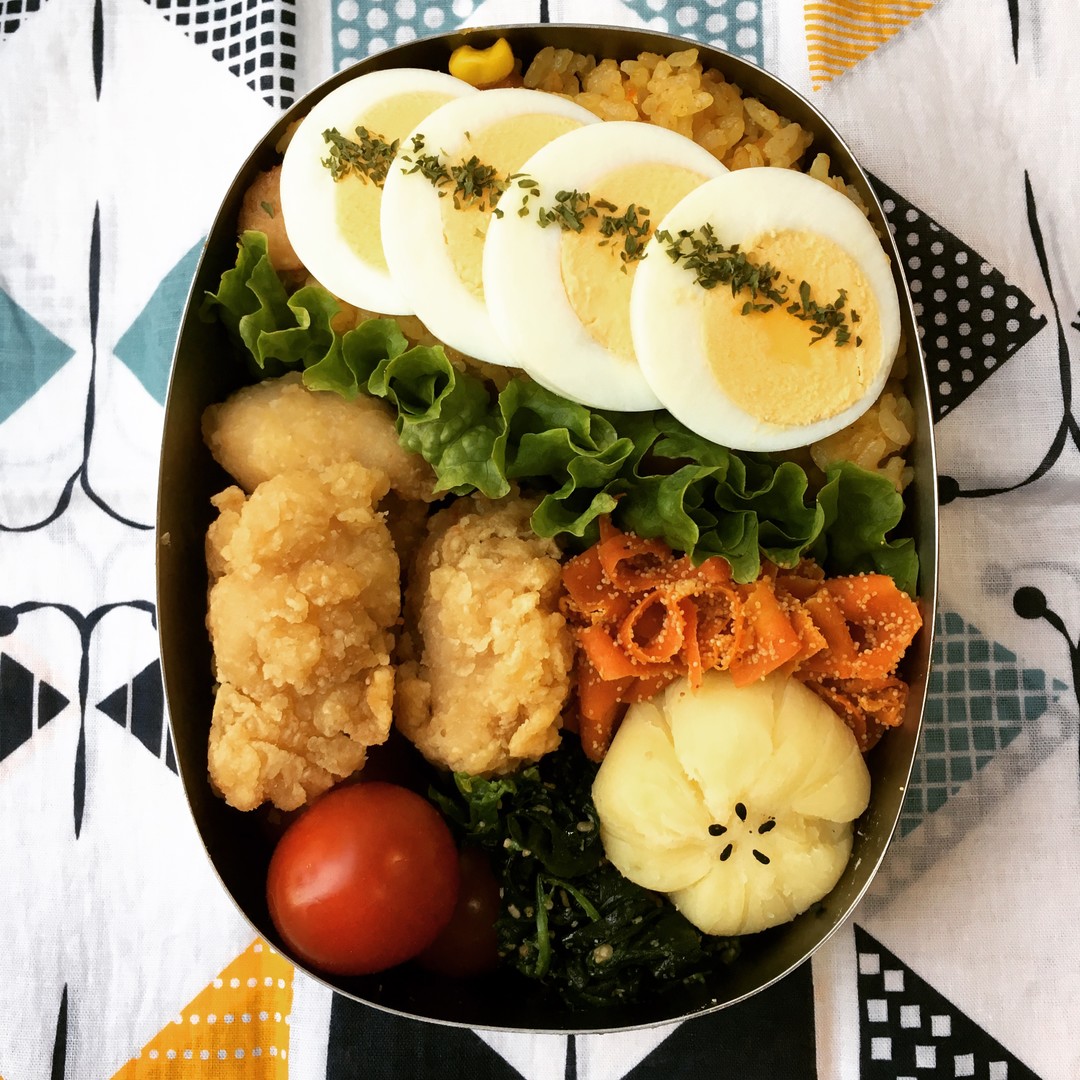 カレーピラフ弁当♫