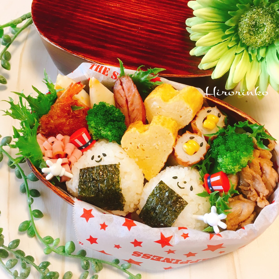 ミニむっちりおにぎりちゃん弁当