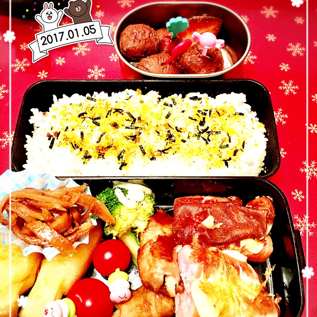新年初めのお弁当