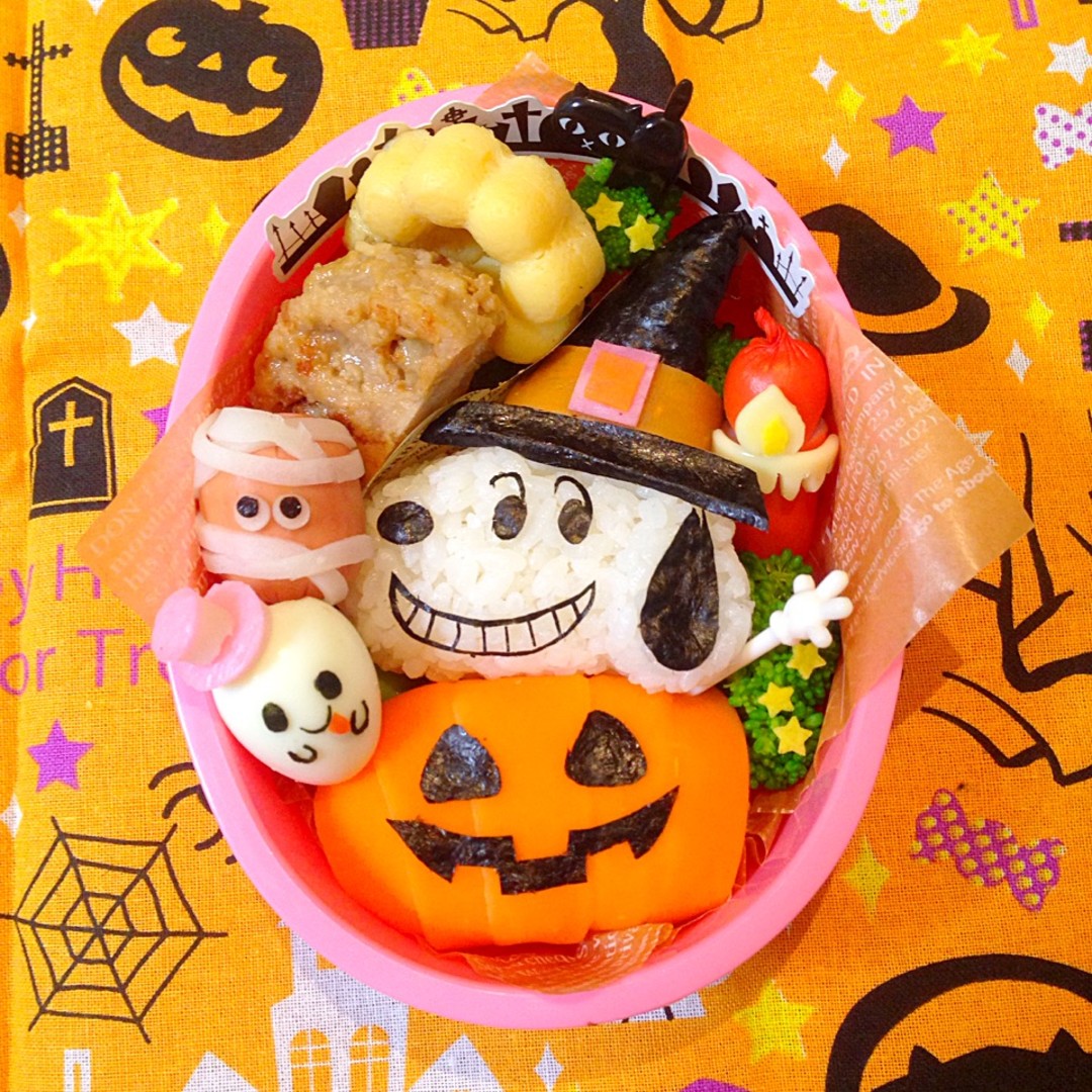 スヌーピー♡ハロウィン弁当‼︎