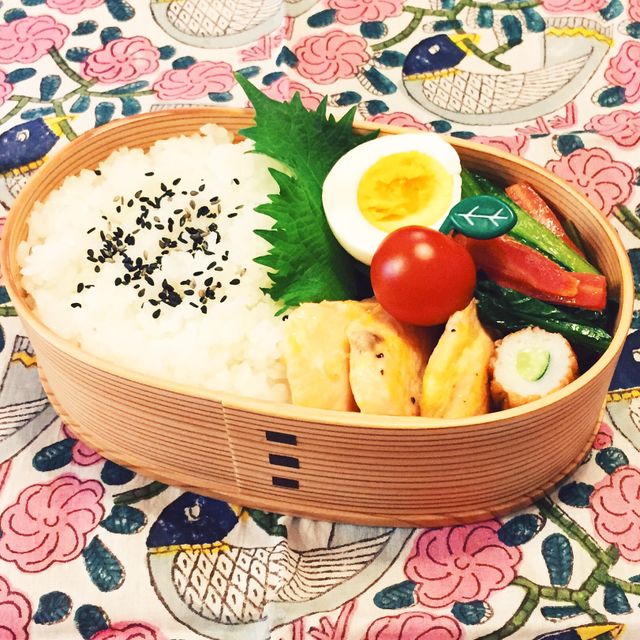 サーモンピカタ弁当