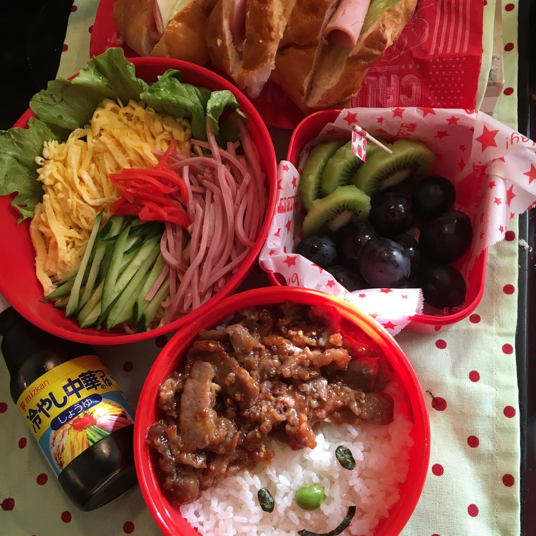 冷やし中華弁当