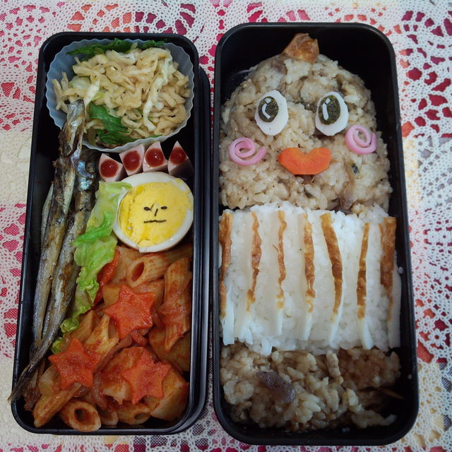 炊き込みご飯でふなっしー